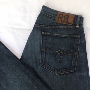 RRL Ralph Lauren Straight Selvedge Denim 34 x 32